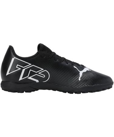 PUMA Men's Future 7 Play TT Soccer Shoe - Size 45 EU - Black & White - International Shipping Available - Buy Online on GoSupps.com