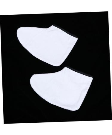 minkissy 1 Pair Wax Foot Spa Paraffin Foot Covers Wax Foot Covers Wax Foot Dip Paraffin Feet Socks Wax Bath Booties Wax Sock Feet Spa Cover Wax Foot Mask Gloves Moisturize Short Boots White - Buy Online on GoSupps.com