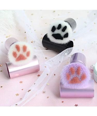 Panysilioer 1Pc Professional Beauty Powder Blush Brush Foundation Concealer Contour Powder Brush Makeup Brushes Cosmetic Tool Purple - Buy Online on GoSupps.com