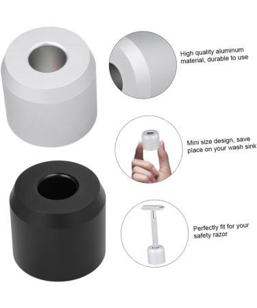 Buy MAGICLULU 2pcs Metal Stand Shaving Base - Premium Hairdressing Tools Full Metal Shaving Brush & Razor Base for Perfect Shave - International Shipping - Buy Online on GoSupps.com