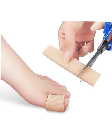 Silicone Gel Finger Wound Sleeves - Set of 2 | Finger Toe Handguard Nursing Cover | Cuttable Size 2 Sleeve - Buy Online on GoSupps.com
