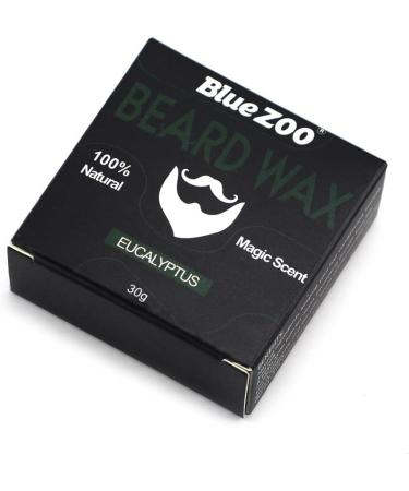 jojomis 30g Beard Balm with Sandalwood/Eucalyptus/Sweet Orange Scent Grooming Growth Soften Mustaches - Eucalyptus - Buy Online on GoSupps.com