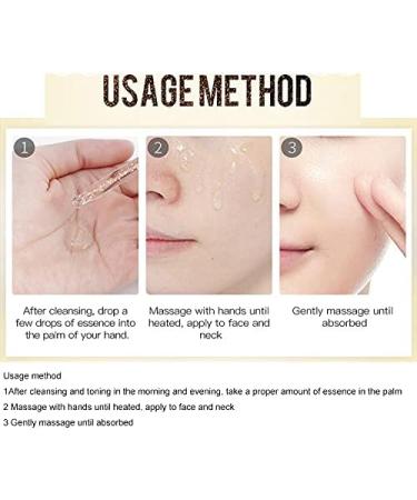 Eonia 24K Gold Serum Moisturizing Essence 99% Pure Gold Anti-aging Essence Nourishing Anti-Aging Gold Serums for Face Skin Anti-Aging Skin Repair Moisture Firming Lifting Skin - Buy Online on GoSupps.com