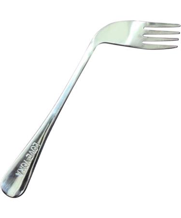 Old Man Elbow Spoon - -Feeding Spoon Fork Curved | Convenient and Safe Elder Feeding Nursing Utensil for Seniors and Elderly Huaisheng Left Hand - Fork - Buy Online on GoSupps.com