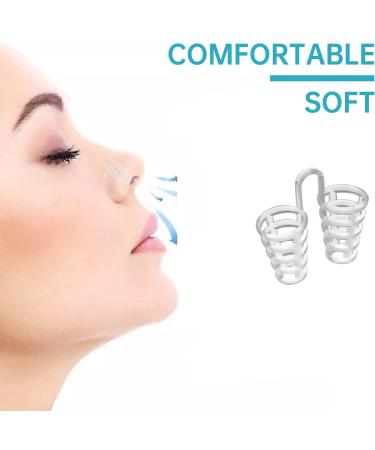 10 Pcs Anti Snoring Nose Vents Clips - Nasal Dilators for Breathing Relief and Snore Stopper - Buy Online on GoSupps.com