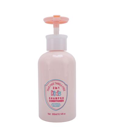 Pongnas Shampoing et Apr s-shampooing 2 en 1 pour Enfants 300 Ml Nettoyant Doux et Hydratant avec des Ingr dients Nourrissants pour les Types de Cheveux