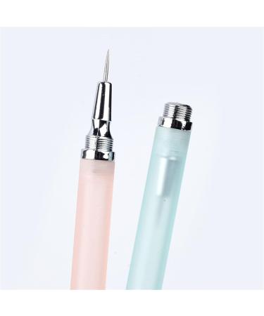 Acne Needle Detachable Double-Head Facial Blackhead Acne Remover Needle Stainless Steel Comedone Blemish Cleansing Needles Makeup Tool (Color : Blue) - Buy Online on GoSupps.com