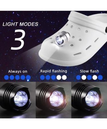 2 Pack Croc Headlamp Headlights - Funny Red Shoe Accessories & Decorations | Perfect Gift for Crocs Lovers - Buy Online on GoSupps.com