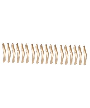 Healeved 18 Pcs Eyeliner Empty Tube oil Lash Serum Portable Mascara Bottles Eyeliner Liquid Tube Abs 1 g (Pack of 1) Goldenx3pcs