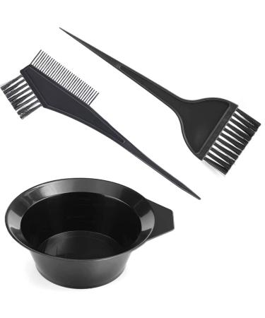 DierCosy Hair Color Coloring Pages Hair Color Comb Brush with Mixing Bowl Hair Coloring Pages Comb DIY Salon Tool Hair Coloring Pages Brush