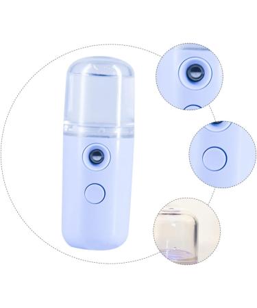 LIFKOME 1pc Sprayer Plastic Charging Steamer Durable Facial Beauty Nano Multi-function Handy Humidifier 14.5X4CM Blue - Buy Online on GoSupps.com