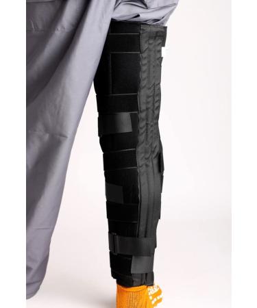MediChoice Knee Immobilizer - Trimmable Foam Hook and Loop Closure Universal Size 26 Inch - International Shipping Available - Buy Online on GoSupps.com