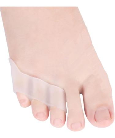 2 Pack Silicone Toe Separators - Bunion Protection & Hallux Valgus Correction for Comfortable Feet - Buy Online on GoSupps.com