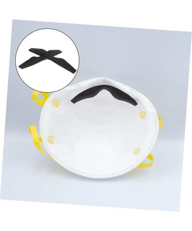 Healeved Nose Bridge Cushion 2 Pack Anti-Fog Nasal Pads & Stripes for Comfort & Protection | Black Sponge Nose Brace (10x1cm) - Buy Online on GoSupps.com
