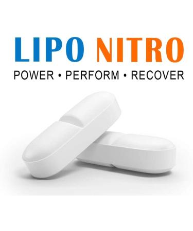 LipoNitro Maximum Strength Thermo-Burn Diet Pills - Scientifically Researched Ingredients - 120 Tablets - Buy Online on GoSupps.com