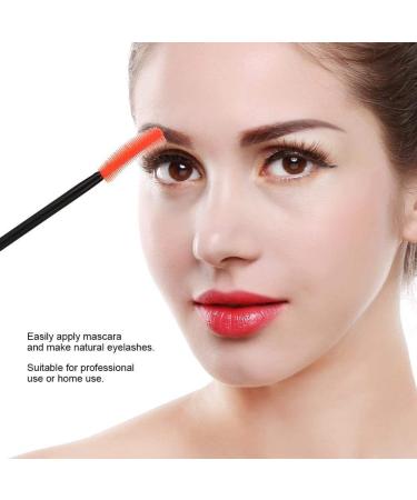 50 Pack Disposable Eyelash Brushes - Silicone Comb Mascara Applicators for Makeup - Beauty Tool with Crescent Tip - Buy Online on GoSupps.com