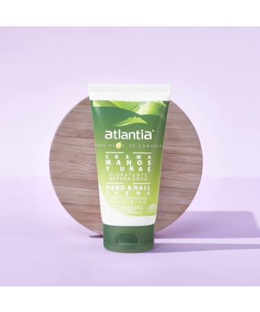 Atlantia Hand & Nail Cream | Natural Moisturizing Aloe Vera Cream for Cracked & Dry Hands | 75ml - Buy Online on GoSupps.com