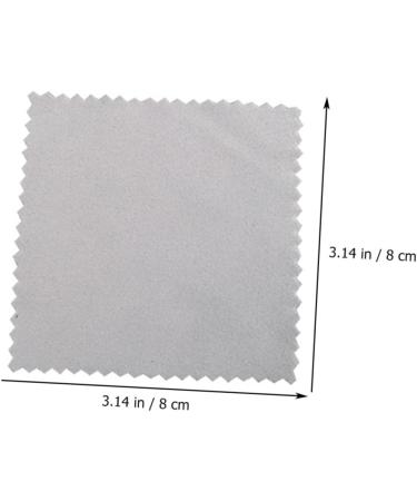 STOBOK 200 Pcs Jewelry & Eyeglasses Cleaning Wipes - Multi-Purpose Polishing Cloths for Silver Platinum & Glass - Optimal Maintenance Supplies - Buy Online on GoSupps.com