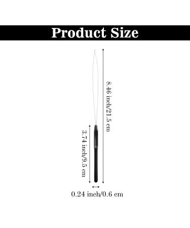 WLLHYF 10-Piece Hair Extension Loop Needle Threader Set - Hair Extension Tools for Micro Rings, Nano Beads, Styling, and Feather Extensions - Buy Online on GoSupps.com