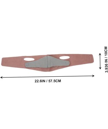 Ipetboom Double Chin Reducer Strap 1 Pc Thin Belt Pain Lifting V- Line Lifting Sleep Neck Reusable Slimmer Double Chin Belt Tape Chin Lifting Belt The Strap Polyester Woman Red 57X10X0.5CM Red - Buy Online on GoSupps.com