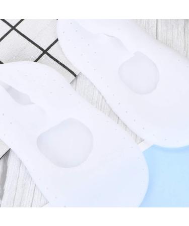 Gadpiparty 1 Pair Ladies Socks for Women Socks Sebs Socks Size m Socks Moisturizing Socks Silicone Gel Silicone Heel Protectors Silicone Foot Sleeve Room Socks Boat Socks Elastic Boots White M - Buy Online on GoSupps.com