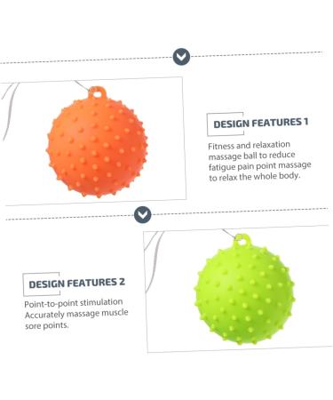 HomsfoU Handball Massage Ball Roller - Stress Relief & Muscle Recovery for Adults - Buy Online on GoSupps.com