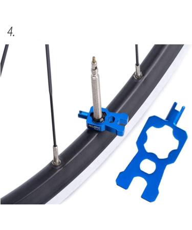 4-in-1 Premium Multitool Valve Tool for Bikes | Valve Key for SV AV Presta & Schrader | WB Bicycle Valve Tool - Buy Online on GoSupps.com