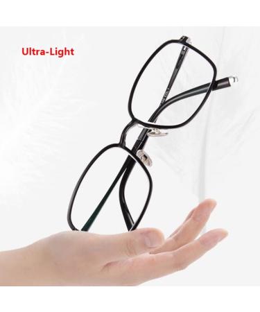 Xuan Photochrome Progressive Multifocal Reading Glasses - Blue Light Filter Self-Tinting Sunglasses for Men (Size 2.0) | International Shipping - Buy Online on GoSupps.com