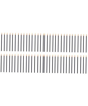 Beavorty 200 PCS make up for face disposable makeup eyeliner brush makeup brush mediumx2pcs As Shownx2pcs