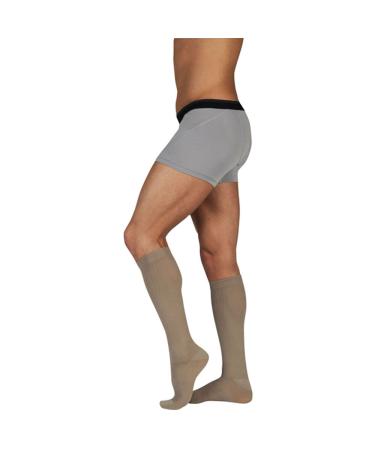 Juzo Dynamic Cotton Men  s Closed Toe 15-20mmhg Compression Sock