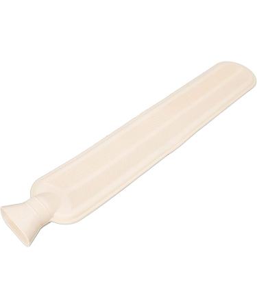 Chiciri's No-Leak Long Plush Hot Water Bag - Explosion-Protected & Stylish for Office (Pink & White) - International Shipping - Buy Online on GoSupps.com