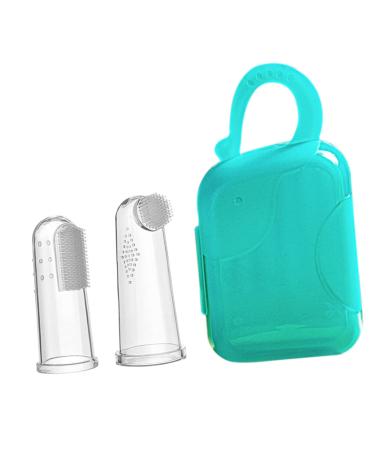 Tovinanna 3 sets of finger toothbrush set Oral cleaning finger toothbrush oral hygiene brush toothbrush baby toothbrush finger toothbrushes for babies and toddlers fingers toothbrush