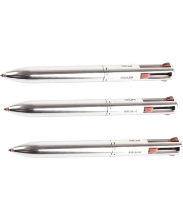 Verdant Touch 3 Pack 4 in 1 Eyebrow Highlighter Pen Portable and Durable - Buy Online on GoSupps.com