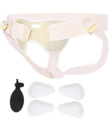 Samnuerly Inguinal Hernia Band - Adjustable Hip Belt for Men with Removable Compression Support - Buy Online on GoSupps.com