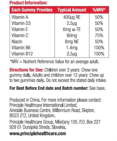Vitawell Kids Multivitamin Gummies | 120 Strawberry Flavour Gummies | Monster Pack | 2 Months Supply | Two a Day Chewable Kids Multivitamin | 9 Essential Children s Vitamins | by Vitawell - Buy Online on GoSupps.com