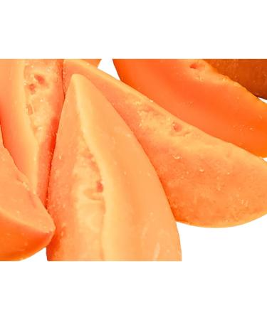 Filipino Inspired Real Shape Melon Scented Wax Melts yellow orange