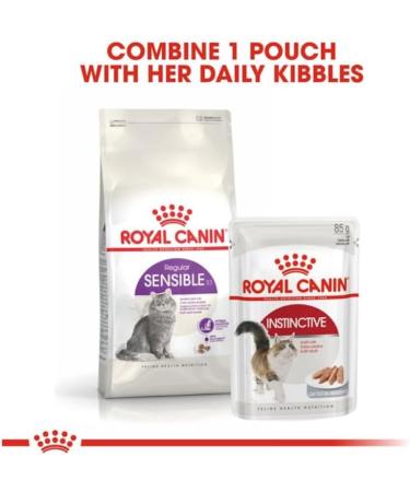 Royal Canin Sensible Complete Adult Dry Cat Food 4 x 400g - Buy Online on GoSupps.com