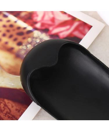 Akozon Silicone Ear Covers for Hair Salon DIY Treatments - Waterproof Shower Earcap for Coloring, Dyeing and Bathing - Black Earmuffs Beauty Tool (1 Pair) - Buy Online on GoSupps.com