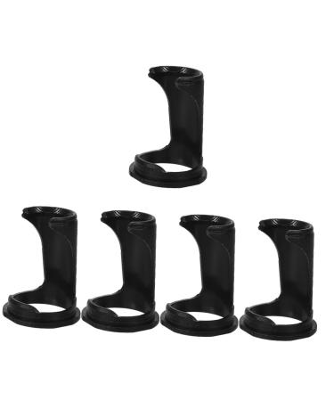 Beaupretty 5st brush holder Brush bracket Brush Tool Razor For Men Organizer for Razor Redstore Bartbrift stands Organizer Razor Base Man Plastic