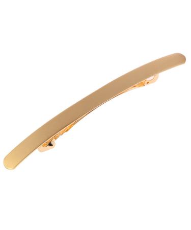 cuhair 1 Piece 10 cm Vintage Punk Metal Alloy Hair Clip Barrette Hair Aceesories for Women Girls (Gold)