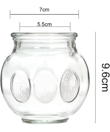 8PCS Glass Cupping Therapy Set Safe Styrofoam Packaging No. 3 3 | Boost Wellness & Recovery - Buy Online on GoSupps.com
