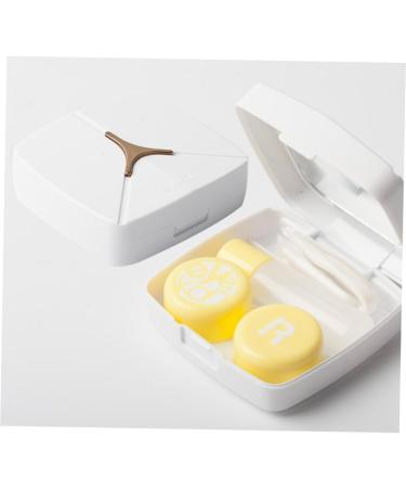 Partykindom 2 Sets Lens Holder Tool & Contact Lens Container - Mini Storage Box Organizer for Travel - Buy Online on GoSupps.com