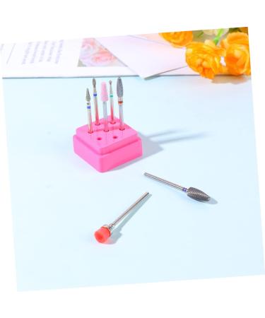 1 Set ceramic polishing bits Carbide Cuticle Cleaner nail file bits nail Art grinding head electric nail file Rotary acrylic nail tools nail drill tool Drill set to rotate ceramics - Buy Online on GoSupps.com
