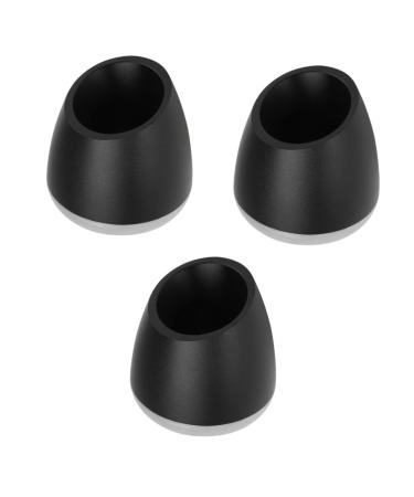 Magiclulu 3st shaving stand stand for safety razors metal clips stand for razor for men's balm head razor for men razor shaving cutter for men man base manual aluminum