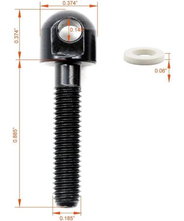 SHWEAPY Sling Swivel Studs Wood Screw Kit 6PCS Gun Sling Mounting Set - Buy Online on GoSupps.com