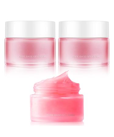 Facial Make-Up Primer Pore Primer Gel Creme Face Makeup Primer Cream Pore Shrink Cream Pores Face Primer make-up Gel Cream Invisible Pore Moisturizing Primeration (2 PCs)