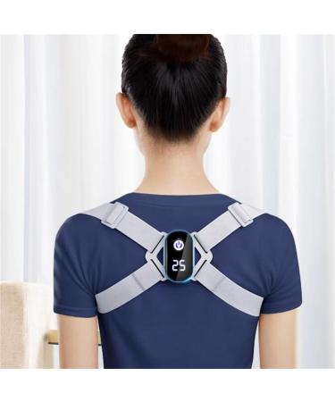 DFHBFG Smart Back with Invisible Correction Posture Artifact Hunchback Orthotics Sitting Posture Anti-Hunchback Medium D