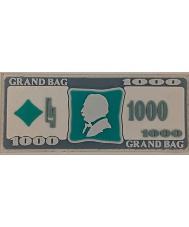 Cornhole Patch Grandbag Grand Bill 4 Bagger PVC vague vaguely resembles a thousand dollar appearance in pocket.The hole is referred to on a Grand BAG ERRungs great gift