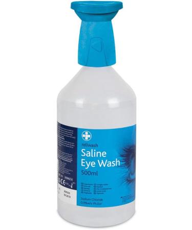 Reliance Medical REL919 Emergency Eye Wash Station - 1 Count (Pack of 1) - Includes 20ml Pods, 500ml Bottles, Eye Pads, and Mirror - Buy Online on GoSupps.com