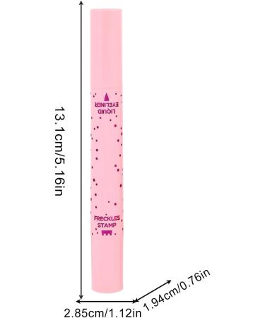 Freckles Stamp 516x112x076 inch Face Dot Pen Waterproof Long Lasting 2in1 Faux Freckles Stamps Eyeliner for Women and Girls Beauty Cosplay Makeup Tool 01 - Buy Online on GoSupps.com